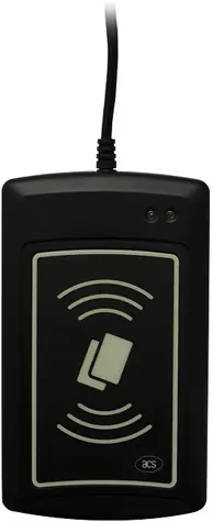 ACS ACR1281 / RFID-Lesegerät / 13,56 MHz / ISO 14443 AB / Lesen-Schreiben / USB HID / schwarz