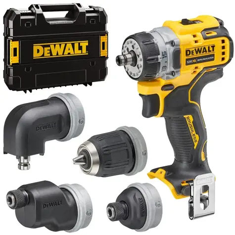 DeWalt DCD703NT / Akku-Bohrschrauber ohne Bürsten / 12 V XR / Ohne Akku