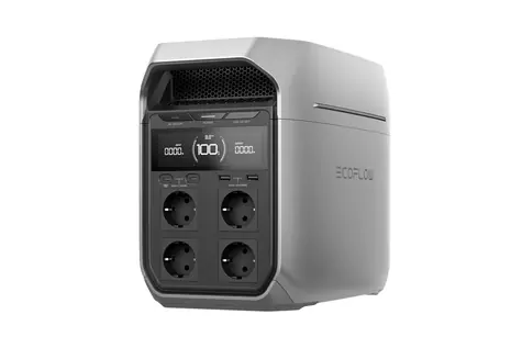 EcoFLow Delta 3 PLUS / Tragbares Kraftwerk / LiFePO4 / 2x USB-A & 2x USB-C