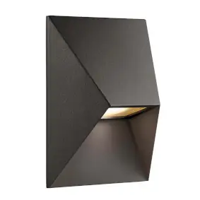 Nordlux Pontio 15 schwarz / Außenwandleuchte / GU10 / 25W / LED