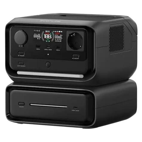 EcoFLow RIVER 3 Max / Set: RIVER 3 PLUS + Akku RIVER 3 PLUS EB300 / 572 Wh