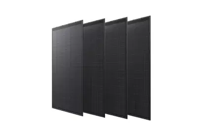 EcoFLow Set mit vier starren 250W-Solarmodulen / Anschluss: MC4 / IP68