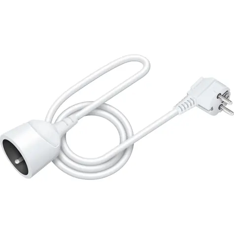 Retlux RPC 40 Verlängerungskabel 1 Steckdose 3×1,0mm 1,5m weiß