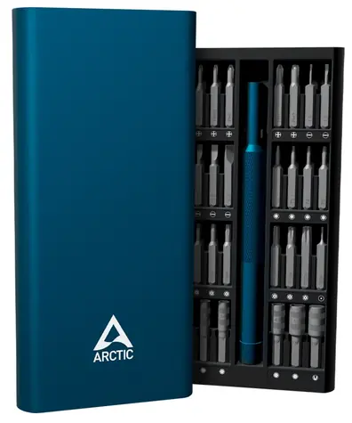 ARCTIC Precision Screwdriver Toolkit blau / Schraubendreherbit-Set