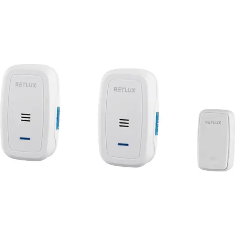 Retlux RDB 104 Türklingel 2 Basisstationen + Funktaster 