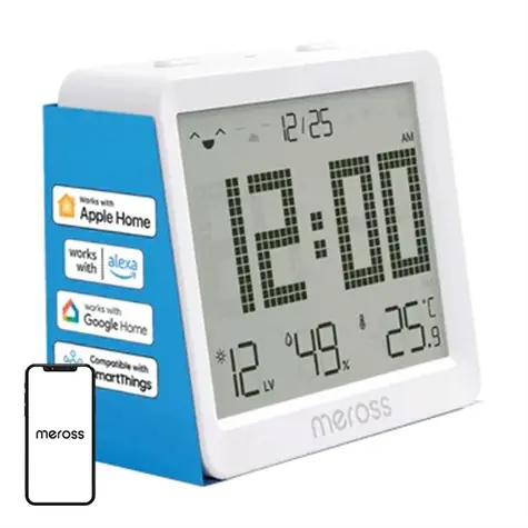 Meross Intelligenter Temperatur- und Feuchtigkeitssensor MS130- EU
