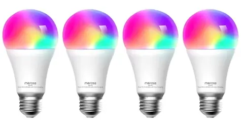 Meross Smart LED-Lampe MSL120 WiFi (HomeKit) 4 Stück