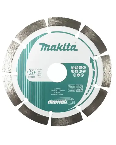 Makita D-80086 Diamantsegment-Trennscheibe DIAMAK 125x22,23mm 