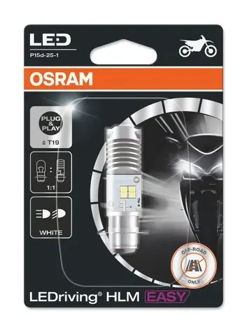 OSRAM LEDriving HLM Easy T19 12V / 1400lm / 6000K / 1000h / 1 Stück