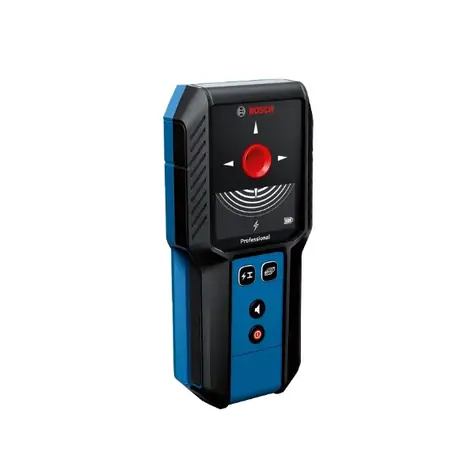 BOSCH GMS 120-27 Professional / Detektor / Tiefe: 120 mm / IP 54 / 2 x 1,5 V LR6 (AA) & 3,7 V 1,0 Ah 