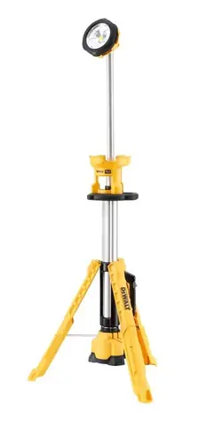 DeWalt DCL079 / Akku-Taschenlampe mit Stativ / 18 V / 3000 lm / IP55 / ohne Akku