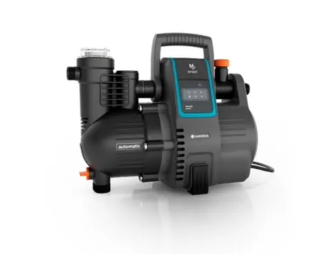 Gardena SMART Automatic Home&Garden Pump 5000:5 / Gartenpumpe / 1300W / Druck: 5 Bar / max. Förderhöhe 50m 