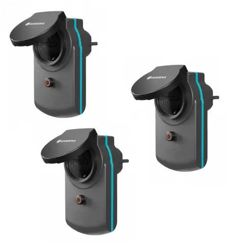 Gardena SMART Power Adapter Set 3 / 3x Funksteckdose für Gardena SMART System
