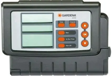Gardena Classic 4030 01283-20 Bewässerungssteuerung / Anzahl der Ventile bis zu 4 / Zyklen pro Tag 3 / Sensoranschluss