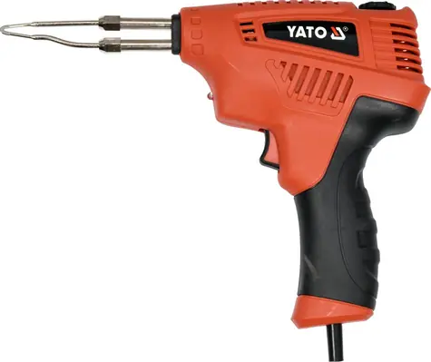 YATO YT-82451 / Transformator-Lötkolben / 200 W / 3 austauschbare Spitzen / Temperaturregulierung