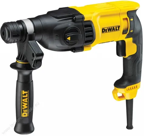 DeWalt D25133K / Bohrhammer / 800 W / 1500 U/min / 5500 Schläge pro Minute / 2,6 J / SDS PLUS