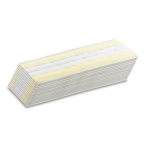Kärcher Set Einwegtücher für die Bodendüse EasyFix Mini / Klettverschluss / Größe 270 x 180 x 3 mm / 15-tlg