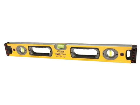 Stanley FatMax 1-43-524 / Wasserwaage / Länge 60 cm / Anzahl der Ebenen 3 / Schlagfest