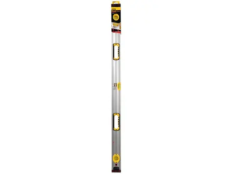 Stanley FatMax 1-43-549 / Wasserwaage / Länge 120 cm / magnetisch / Anzahl der Libellen: 3 / stoßfest