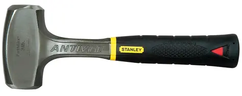 Stanley FatMax Antivibe Stick / Kopflänge 100 mm / Kopfgewicht 1360 g