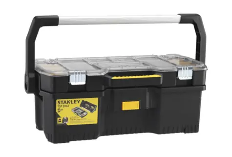 Stanley Werkstattkiste 24" mit oberem Organizer / Abmessungen 67 x 32,3 x 25,1 cm