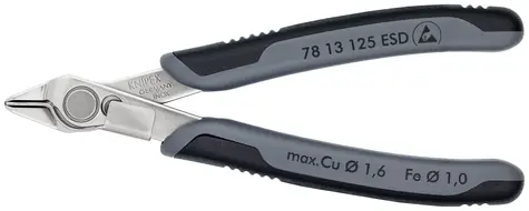 Knipex Electronic Super Knips ESD 7813125ESD Seitenschneider 125mm