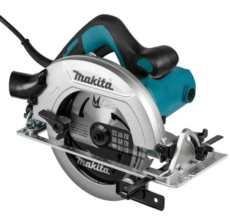 Makita HS7611J / Kreissäge / 1600 W / Durchmesser 190 mm / 5.500 U/min / Schnitttiefe 67 mm