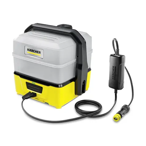 Kärcher OC 3 PLUS Auto-/Mobile Outdoor-Waschmaschine / Durchflussmenge max. 2 l pro Min. / Tankvolumen 7 L