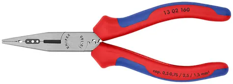 Knipex 1302160 Elektrikerzange 160mm