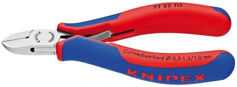 Knipex 7722115 Elektronik-Schneidzange 115mm
