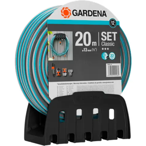 Gardena 18005-50 Halter + Schlauch 20 m / 13 mm (1|2")
