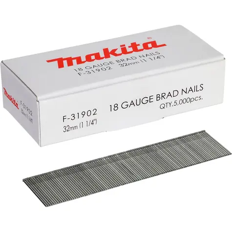 Makita F-31902 Nagelnägel / 18Ga / Länge 32 mm / 5000 Stk