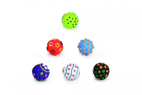 Beeztees Spielzeugball für Welpen Vinyl (KF-620123) 5cm