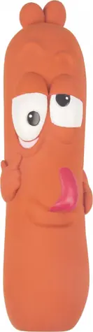 Flamingo Latexwurst 30,5cm / Spielzeug für Hunde 