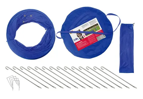 Karlie Agility Tunnel blau / 525x60x60cm
