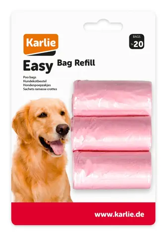 Karlie Hundekotbeutel rosa 3x20 Stk