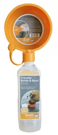 Alcott Reiseflasche orange