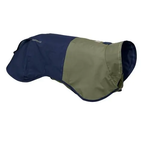 Ruffwear Sun Shower midnight blue - Größe S / wasserdichte Jacke für Hunde
