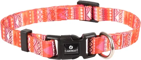 Flamingo SYB Halsband für Hunde, Nylon, 20-35 cm x 10 mm