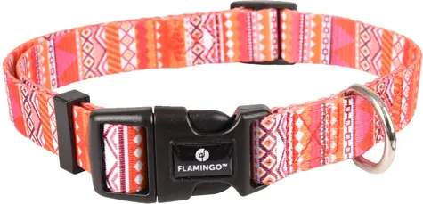 Flamingo SYB Halsband für Hunde, Nylon, 40-55 cm x 20 mm