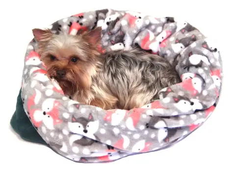 Marysa Bett 3 in 1 für Hunde Grünfuchs - Größe XL