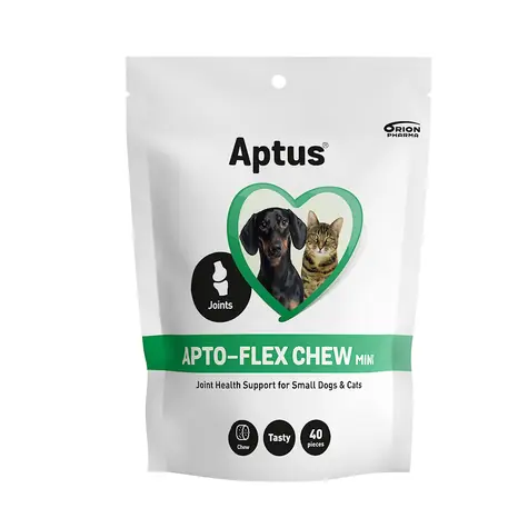 Aptus Apto-flex Chew mini 40 Vet / Gelenknahrung für Hunde bis 10 kg und Katzen