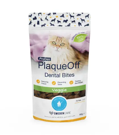 ProDen PlaqueOff Dental Bites Katze 60g