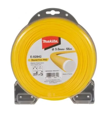 Makita E-02711 - Nylonsaite Pro 3,0 mm gelb / 56 m