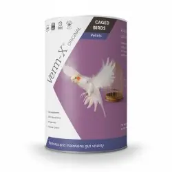 VERM-X Natürliche Pellets gegen Darmparasiten für Vögel 100 g