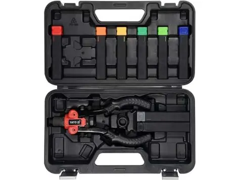 YATO YT-36091 / Nietenset 3in1 / 2,4|3,2|4|4,8|6,4 mm