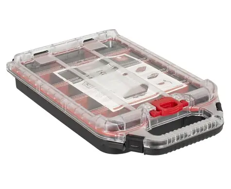 Keter Stack'N'Roll Kleiner Organizer schwarz / Kleinteile-Organizer / 51,5 x 11,5 x 34,5 cm