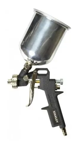 Stanley 150133XSTN / Pneu Farbspritzpistole / Druck 2 bar / 500 ml / Luftverbrauch 200 l-min