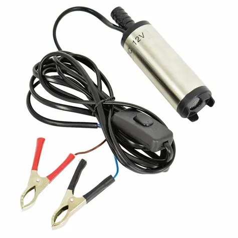 Carpoint Elektrische Transferpumpe / Pumpe für Öl-Wasser-Diesel 12l/min