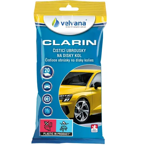 Velvana Reinigungstücher für Felgen 20 Stk